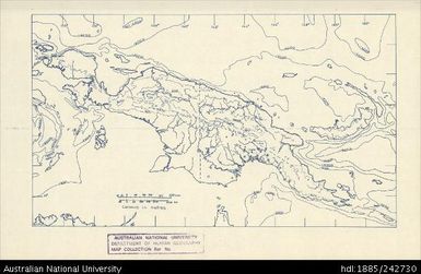 Papua New Guinea-Indonesia, New Guinea, 1:10 000 000