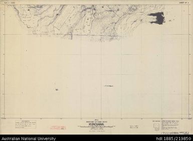 Papua New Guinea, Kundiawa, Sheet 3, 1:2 500