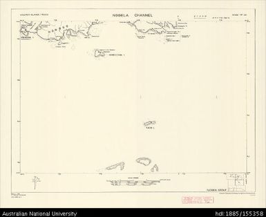 Solomon Islands, Florida Group, Nggela Channel, Series: D.O.S. Repro 2 (Sketch), Sheet 23, 1968, 1:50 000