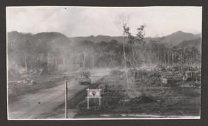 [View of Road from Water Tank]