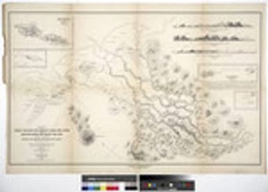 Karte des Landes zwischen den Flüssen Sigago und Letoga : sowie der Ansiedelungen am Hafen von Apia insel Upolu Archipel der Samoan oder Navigator Inseln (Grosser Ocean) / vermessen von H.B. Sterndale Ex. Lieut. der Artillerie