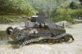 Northern Mariana Islands, abandoned tank at former Japanese Command Post on Saipan Island