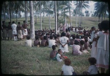 The Administrator's visit to Mapamoiwa (1) : Mapamoiwa Station, D'Entrecasteaux Islands, Papua New Guinea, 1956-1959 / Terence and Margaret Spencer