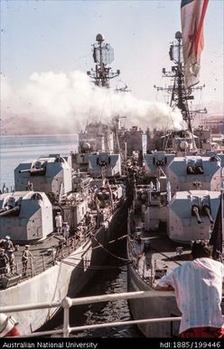 French destroyers, Noumea