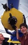 Students at the Keck Observatory in Hawaii.