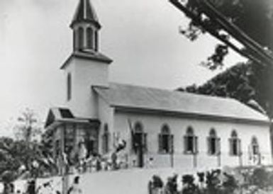 Inauguration of Puéri church, on December 15th 1933