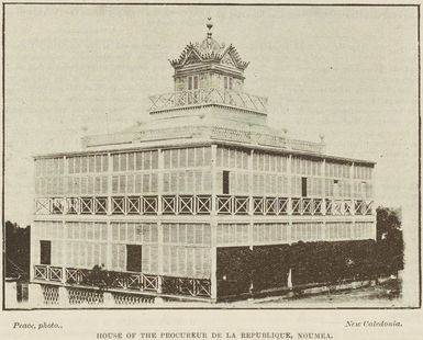 House of the Procureur de la Republique, Noumea