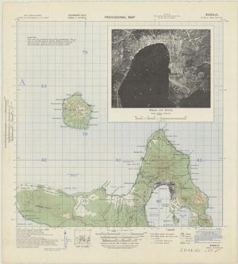 New Britain, provisional map (Rabaul , preliminary)