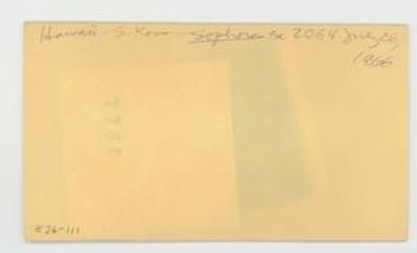 [Sophora in Hawaii, envelope IE26-111]