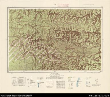 Indonesia, Western New Guinea, Ije, Series: Nederlands-Nieuw-Guinea, Sheet 7-G, 1957, 1:100 000