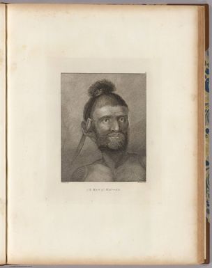 A man of Mangea. J. Webber del. W. Sharp sculp. (London, G. Nicol and T. Cadell, 1785)