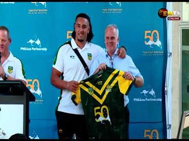 AUSTRALIAN PM XIII ARRIVE