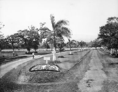 Entrance to Apia Park, Samoa