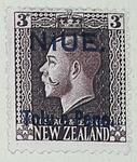 Stamp: New Zealand - Niue Three Pence