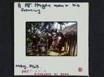 At Mt Hagen, man and his family, May 1963