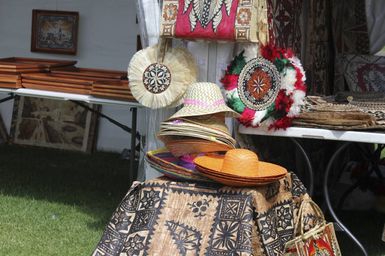 Tongan Village at Pasifika Festival, 2016.