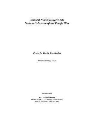 Oral History Interview with Richard Russell, May 11, 2001