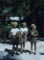 Members of the scientific survey team, Likiep Atoll, summer 1949