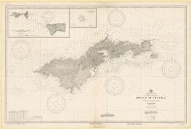 Island of Tutuila, Samoa Islands, South Pacific Ocean : from United States naval surveys between 1901 and 1939 / Hydrographic Office, U.S. Navy