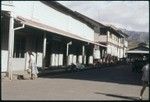 Papeete: street scene in commercial district