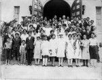 Group in front of Japanese Methodist Church