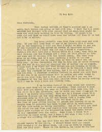 Letter from Sidney Jennings Legendre, May 21, 1945