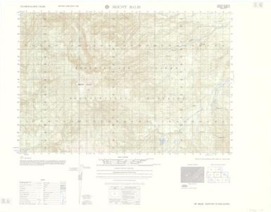 Solomon Islands 1:50,000: Mount Balbi (6840-III)