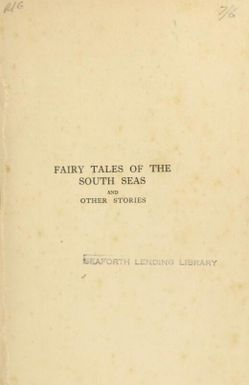 Fairy tales of the south seas : and other stories / by Annette Kellerman [sic] ; illustrations by Marcelle Wooster.