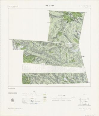 New Guinea preliminary detail plot, 1:50,000 (sheet 5)