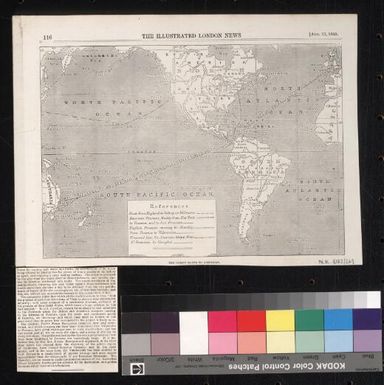 The direct route to Australia / J. Dower, sculpt. London