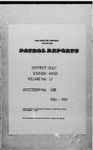 Patrol Reports. Gulf District, Kikori, 1960-1961