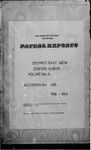 Patrol Reports. East Sepik District, Amboin, 1968 - 1969