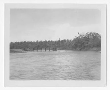 [New Bridge Built on Guadalcanal]