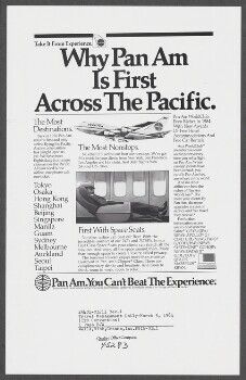 Why Pan Am Is First Across The Pacific.