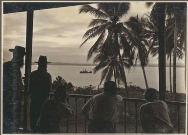 The harbour, Yule Island, [2] Frank Hurley