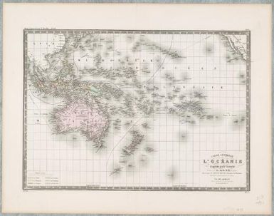 Carte generale de l'Oceanie cinquieme partie du monde / dressee par A. Brue, Geographe ; revue par E. Levasseur membre de l'Institut, Institut Geographique de Paris