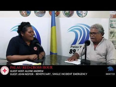 PALAU RED CROSS HOUR WITH Mr. JOHN NESTOR (06OCT23)