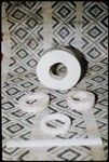 Shell rings on a mat