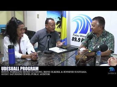 UDESUALL PART.1 WITH AUDITOR SATURNINO TEWID (24 FEB 23)
