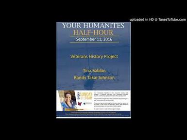Veterans History Project - Tina Sablan, Randy Takai Johnson