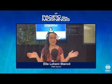 PMN Samoa Bilingual Show Host Ella Loheni Stancil