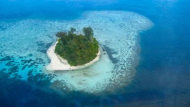 Kennedy Island near Gizo, Solomon Islands