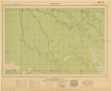 Aworra River, New Guinea / drawn and reproduced by LHQ (Aust) Cartographic Company, 1942