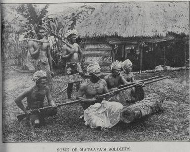 Some of Mataafa's Soldiers (Day of War)