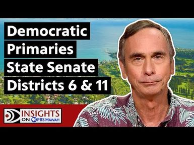 Democratic Primaries - State Senate Districts 6 & 11 | INSIGHTS ON PBS HAWAIʻI