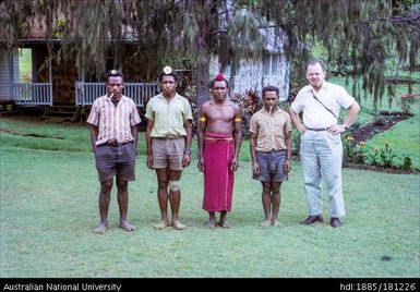 New Guinea - Rongo, Yagaria informants