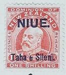 Stamp: New Zealand - Niue One Shilling