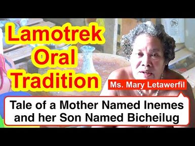 Tale of a Mother Named Inemes and her Son Named Bicheilug, Lamotrek