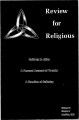 Review for Religious - Issue 41.1 (January/February 1982)