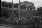 View on the Protestant Home of Taragnat street under construction